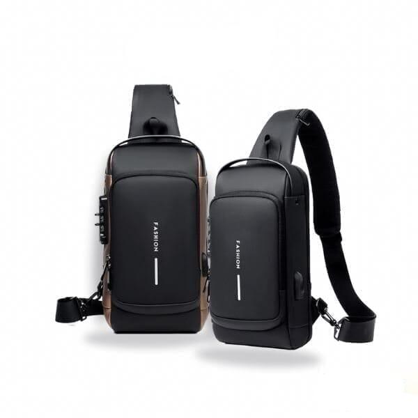 Mochila com Recursos de Segurança e Senha USB Slim Bag