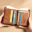 Carteira de Couro ManBang™ Antifurto RFID