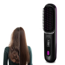 Escova Alisadora Portátil | Liso 2x mais Rápido com Tecnologia de Proteção